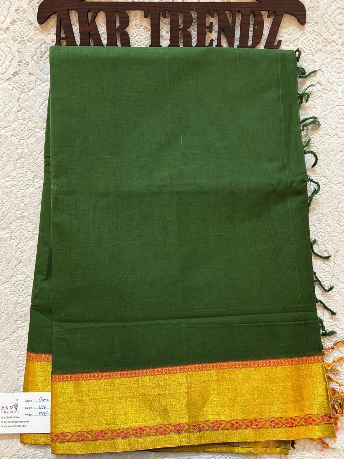 Gadwal Cotton Sarees