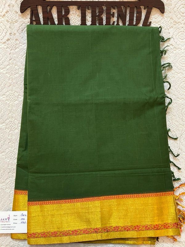 Gadwal Cotton Sarees