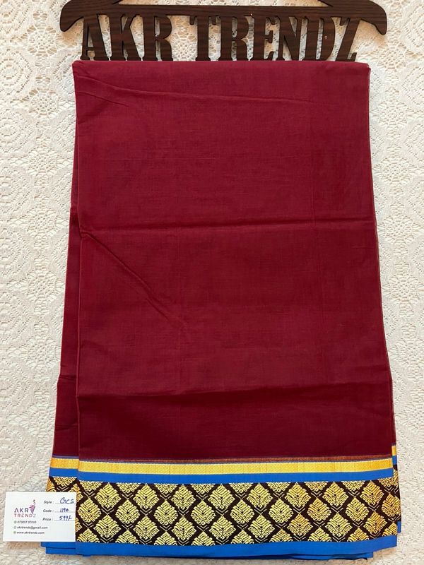 Gadwal Cotton Sarees