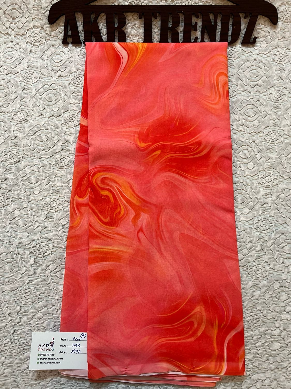 Floral Printed Georgette Sarees