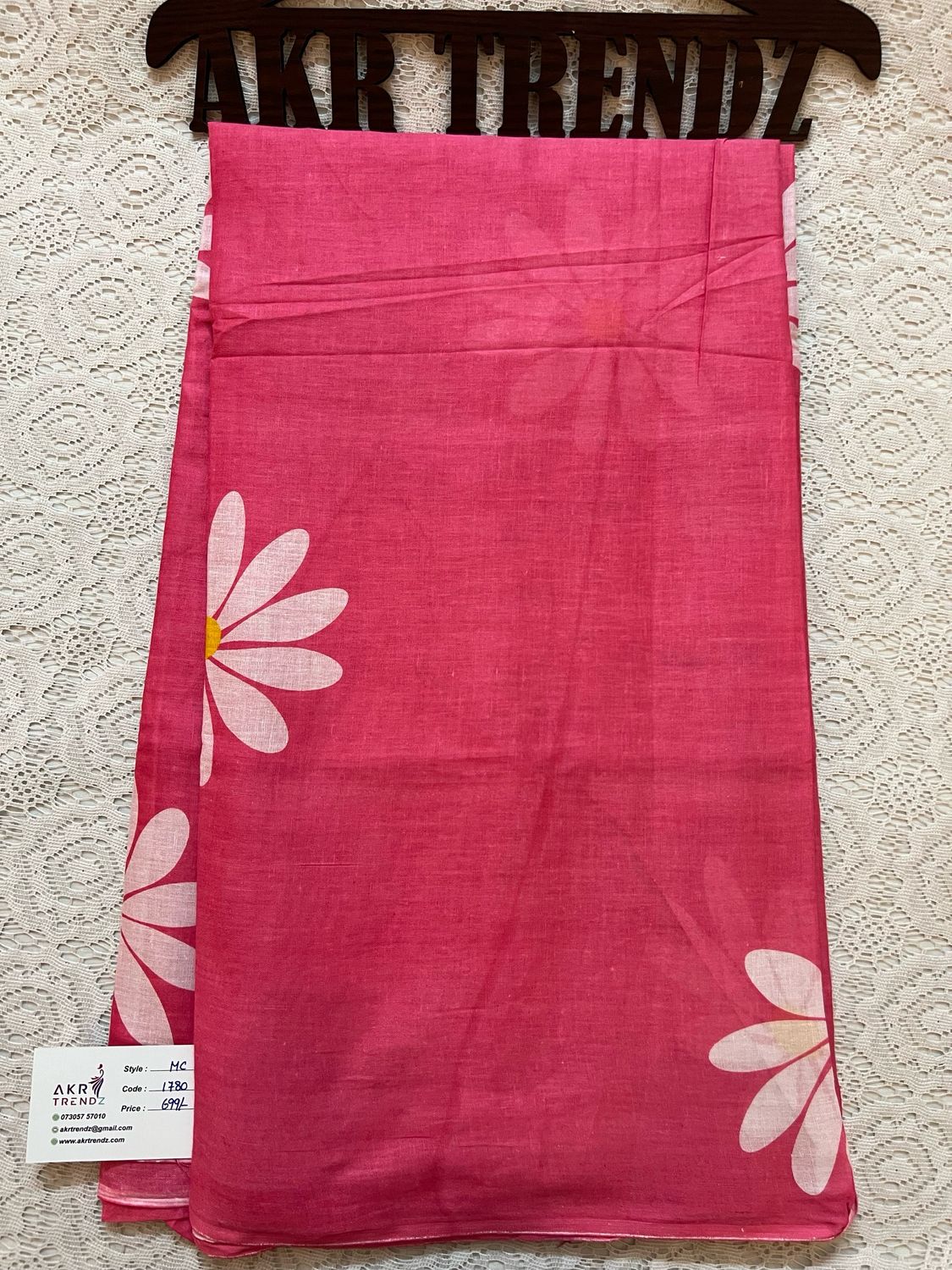 Daisy Mul Cotton Sarees
