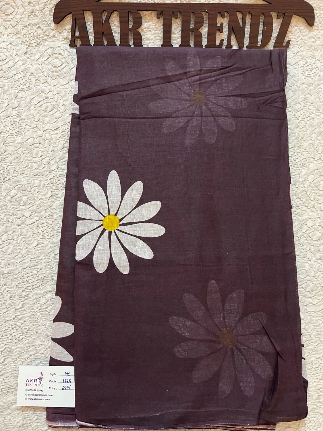 Daisy Mul Cotton Sarees