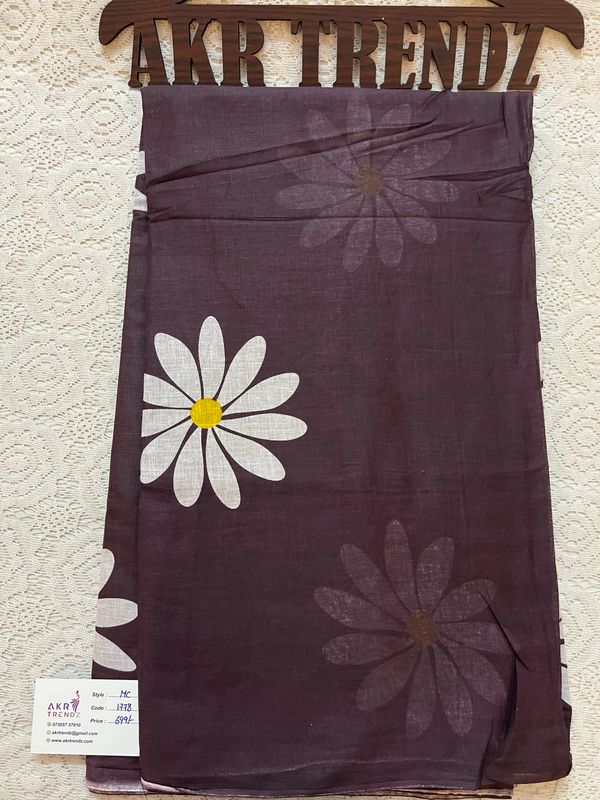Daisy Mul Cotton Sarees