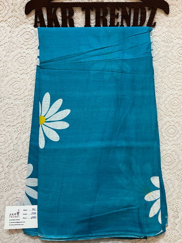 Daisy Mul Cotton Sarees