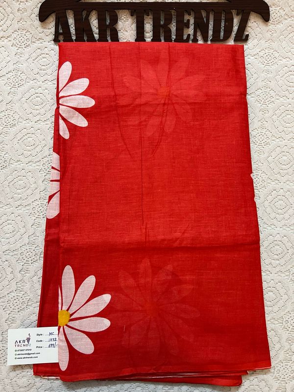 Daisy Mul Cotton Sarees