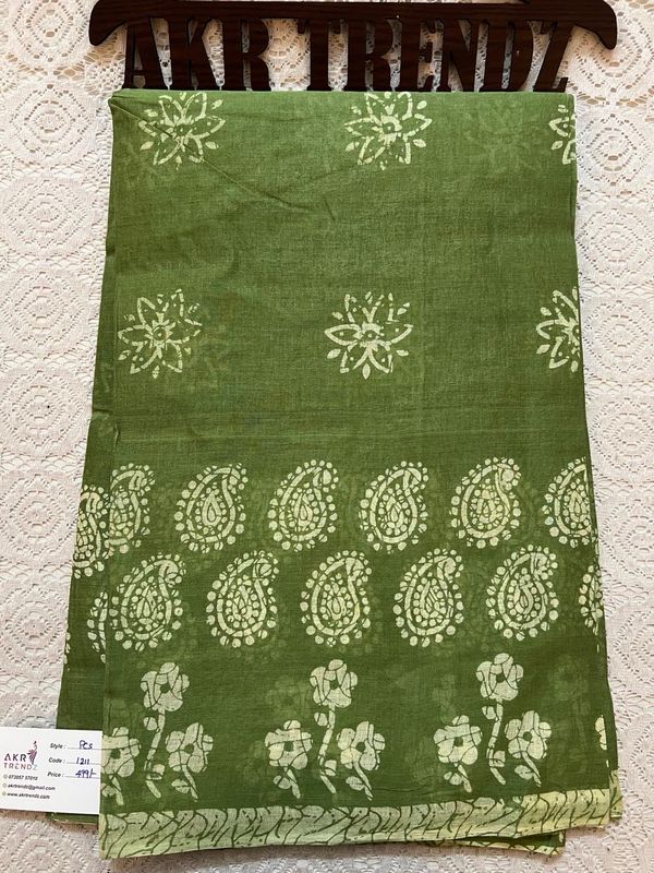 Summer Pure Cotton Sarees