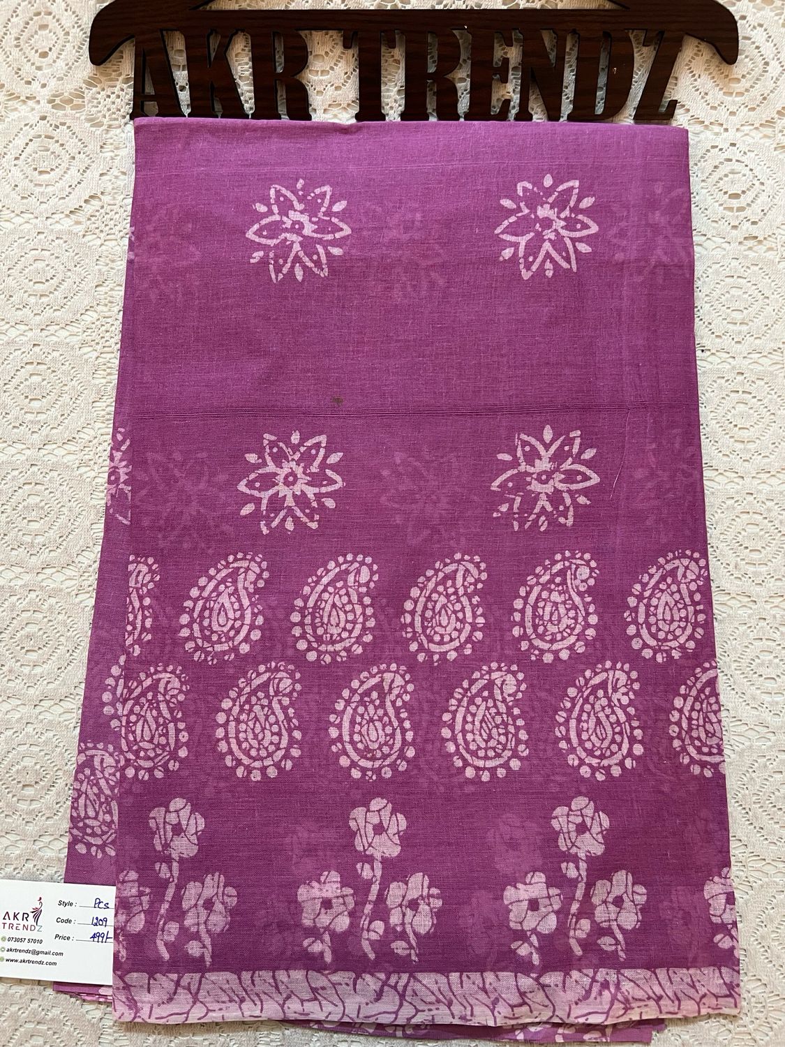 Summer Pure Cotton Sarees