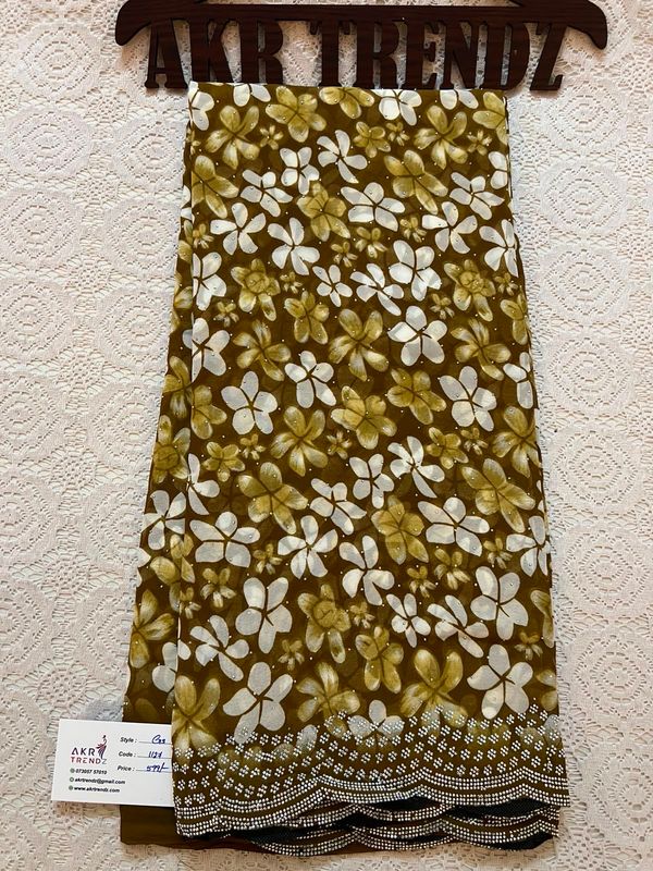 Fancy Georgette Sarees