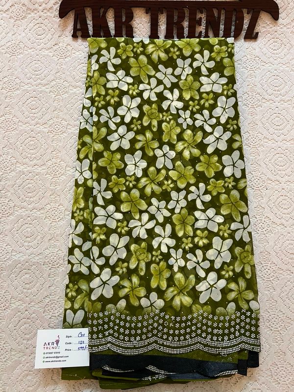 Fancy Georgette Sarees