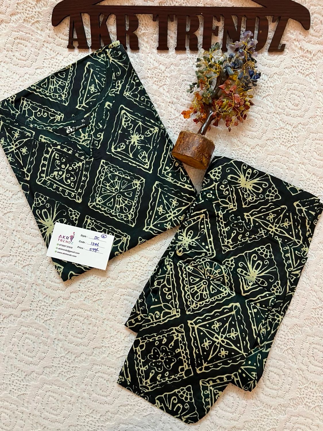 Casual Cotton Kurti Set