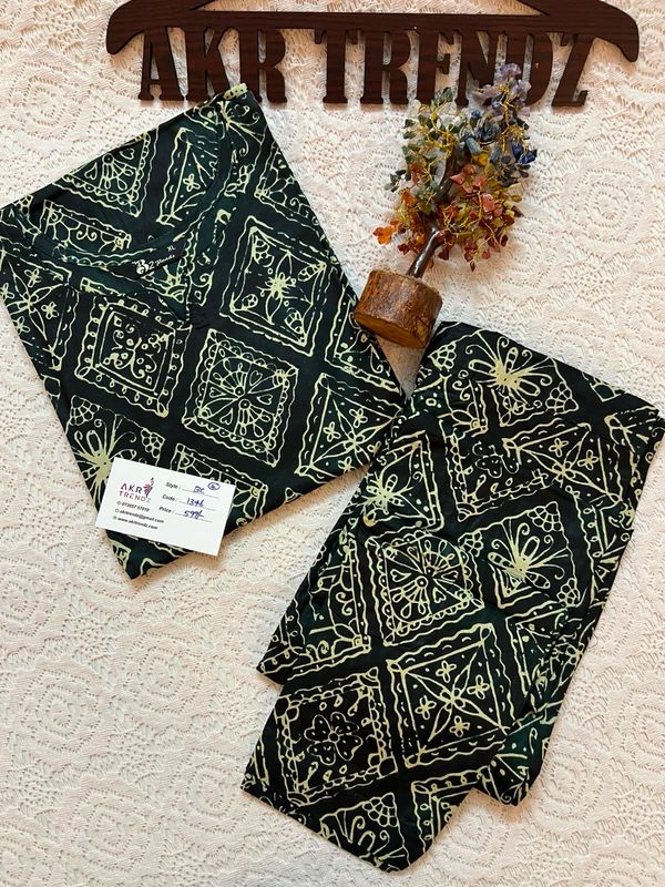 Casual Cotton Kurti Set