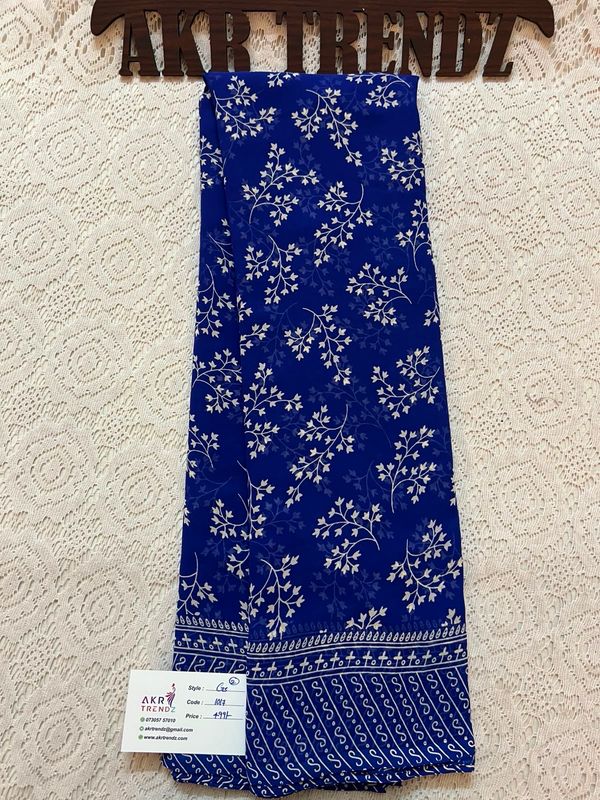 Fancy Georgette Sarees