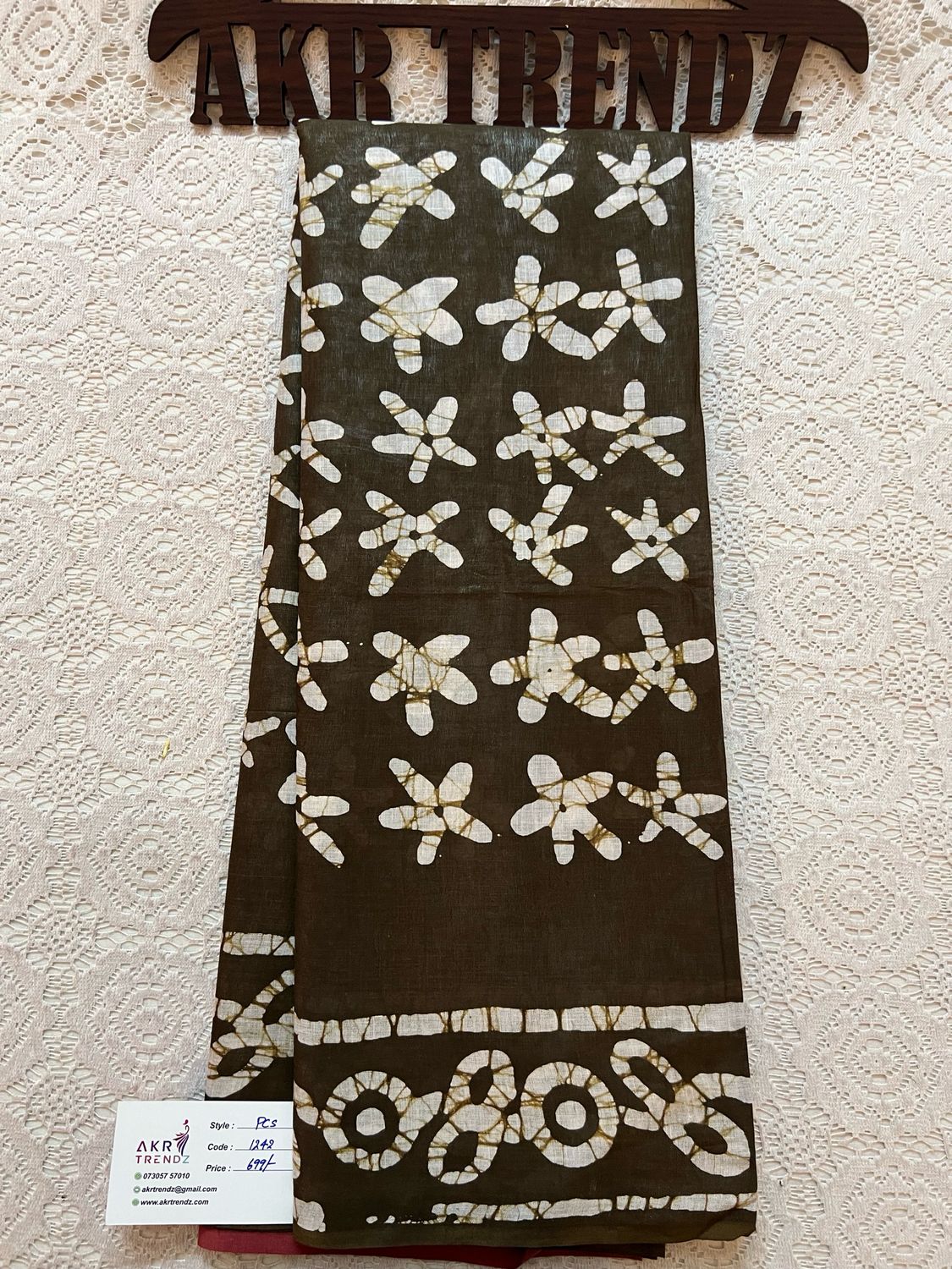 Batik pure Cotton Sarees