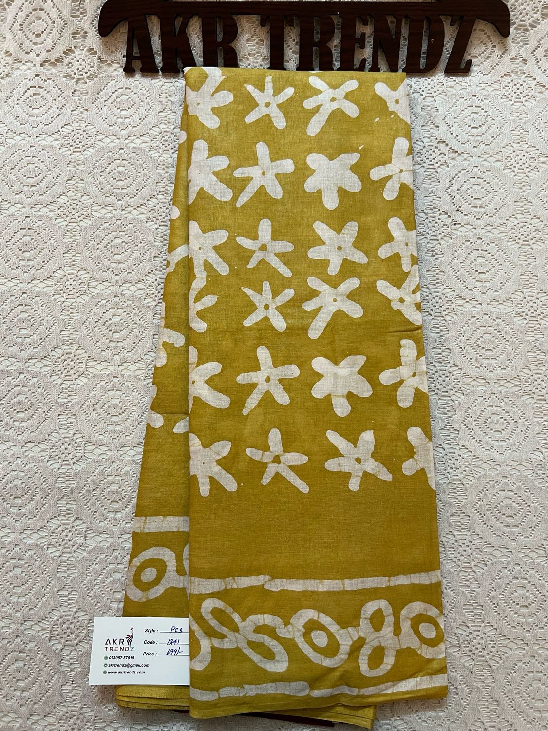 Batik Pure Cotton Sarees