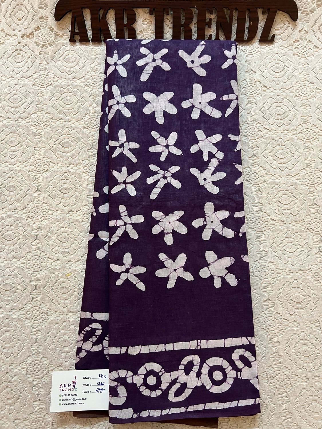 Batik Pure Cotton Sarees