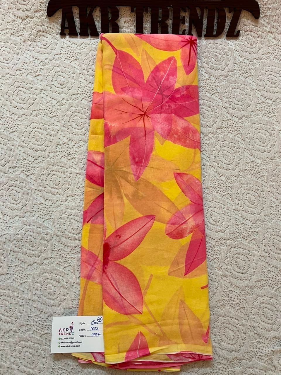 Daily Wear Georgette Sarees