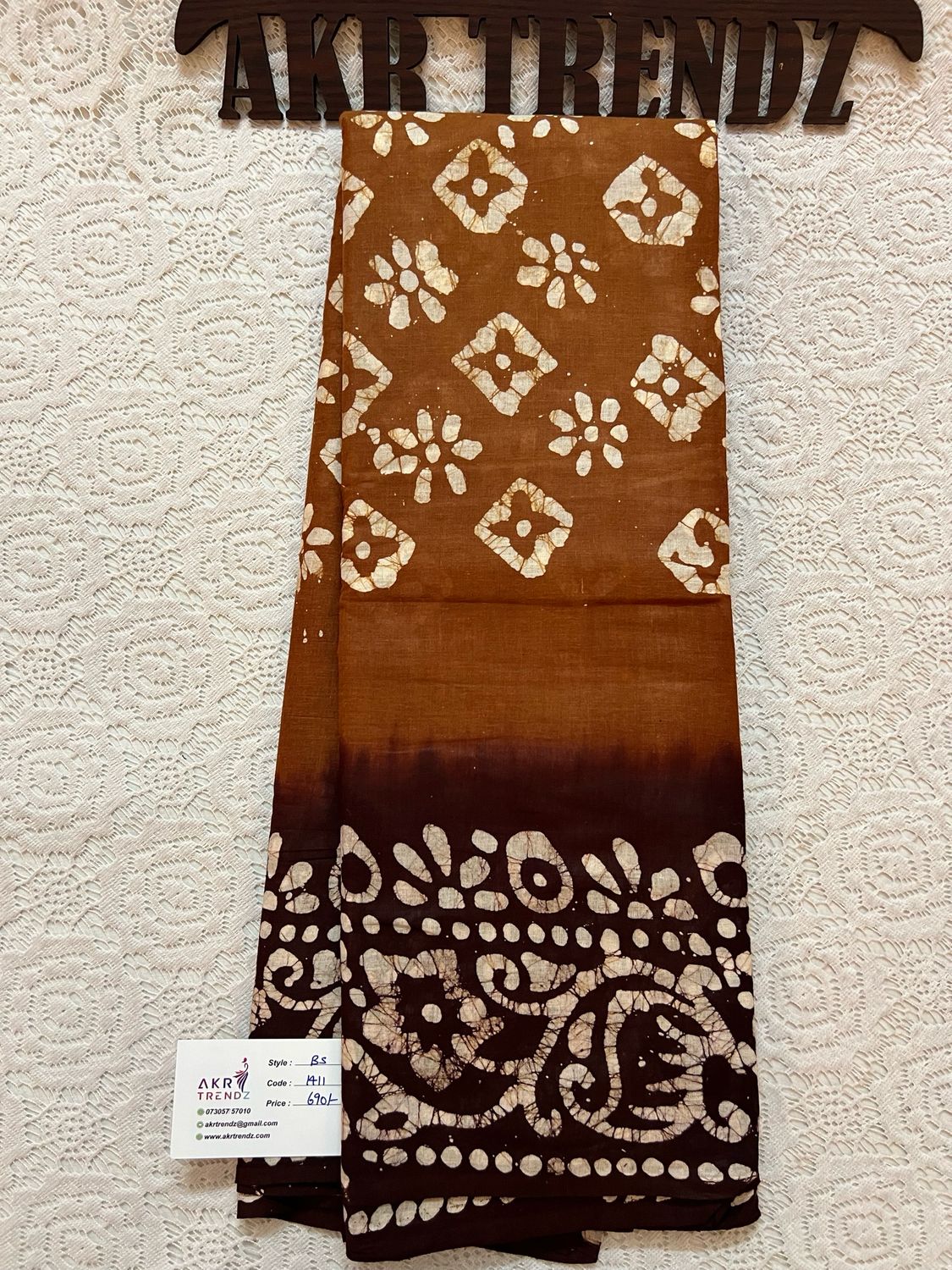 Batik Pure Cotton Sarees