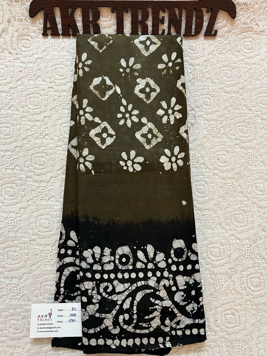 Batik Pure Cotton Sarees
