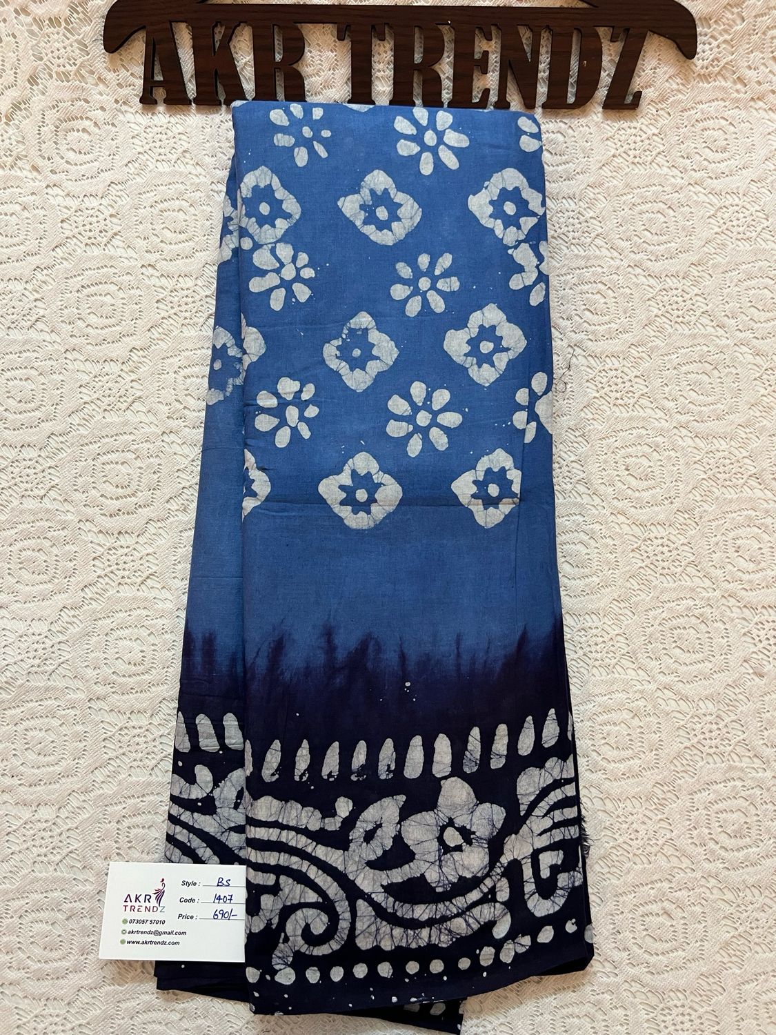 Batik pure Cotton Sarees