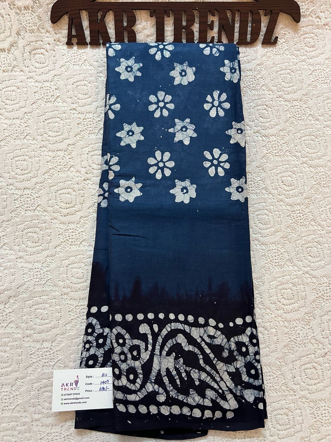 Batik Pure Cotton Sarees