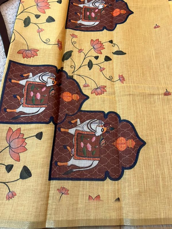 Chanderi Mix Cotton Sarees