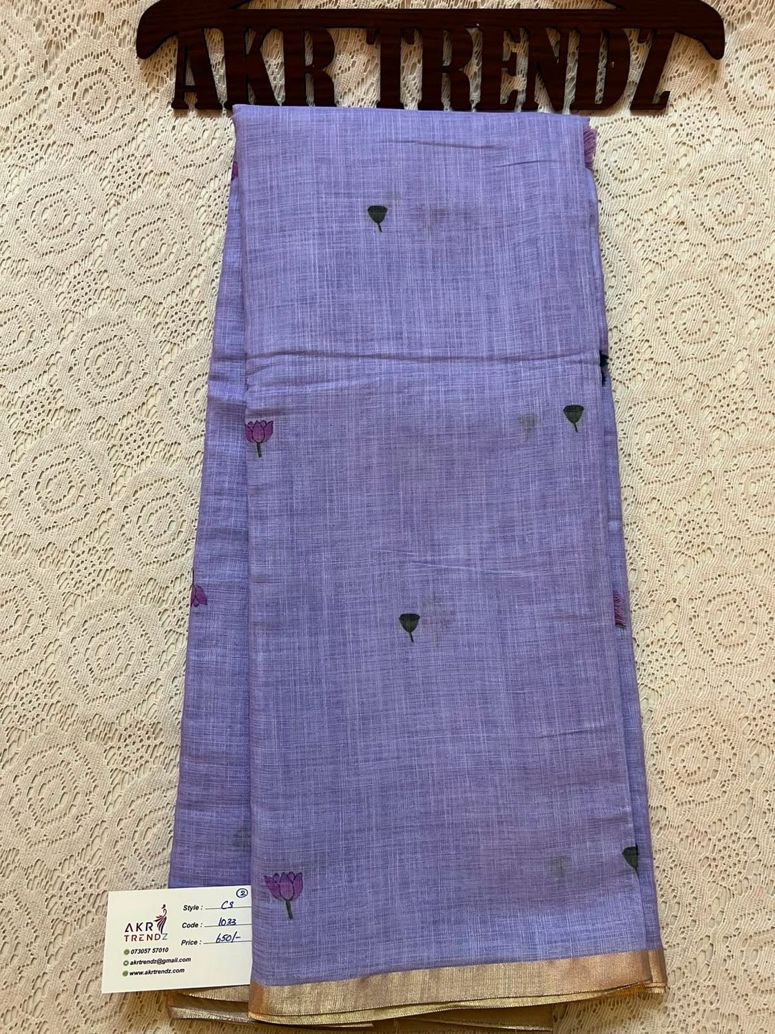 Chanderi Mix Cotton Sarees