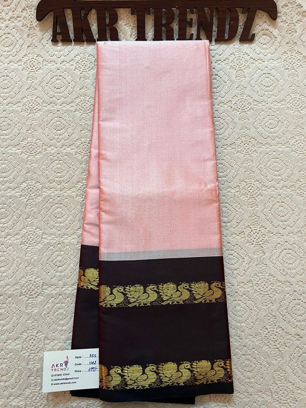 Retta Petra Border Silk Sarees