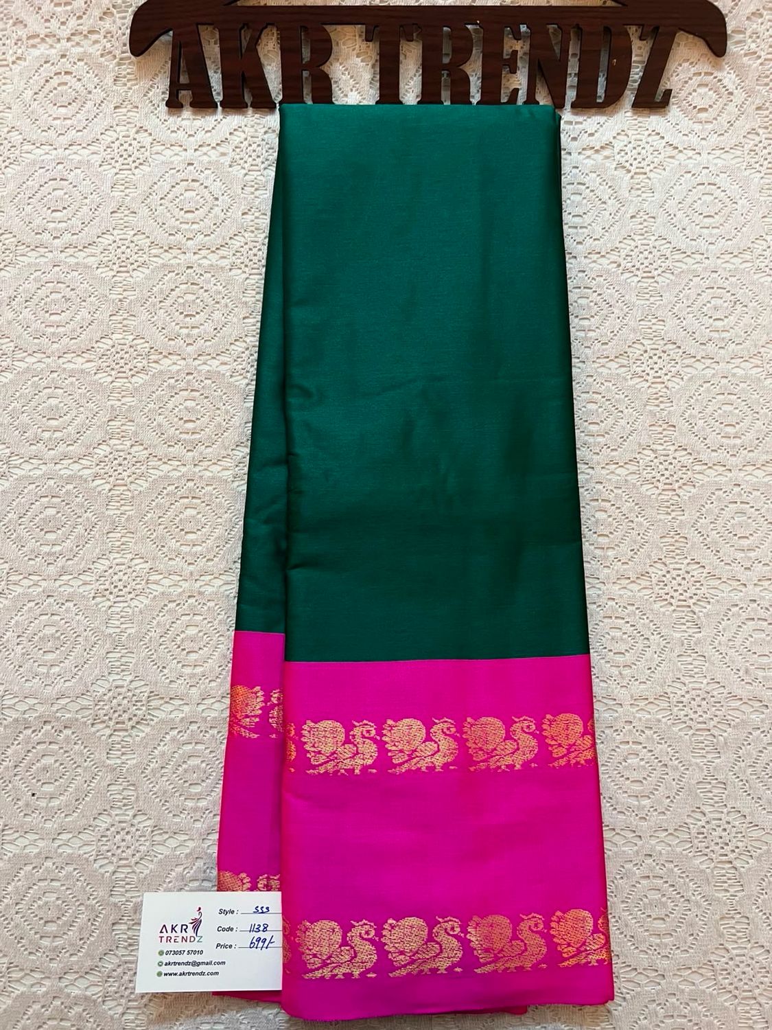 Retta Patta Border Silk Sarees