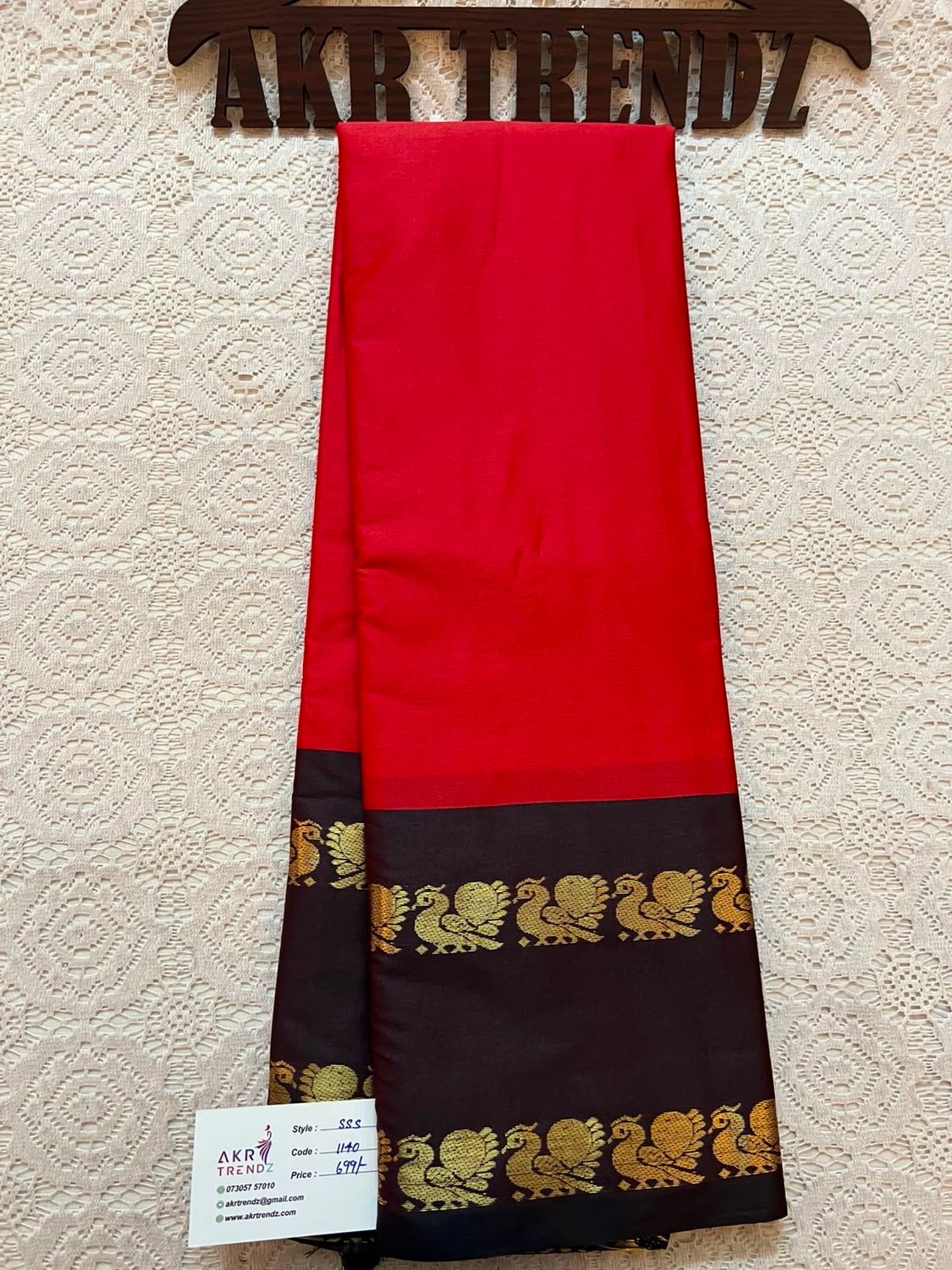 Retta Patta Border Silk Sarees
