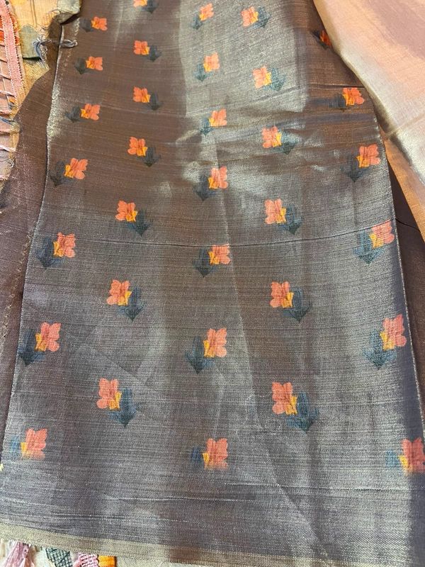 Embroidered Tissue Silk Sarees