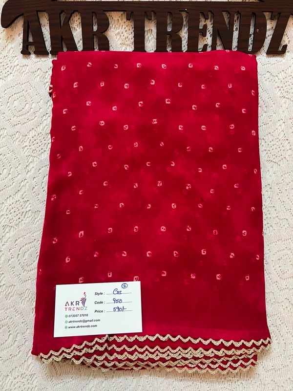 Daily Wear Georgette Sarees