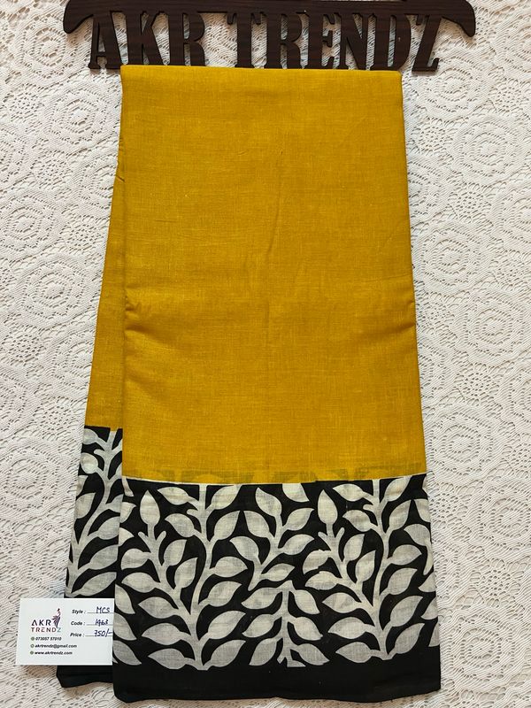 Mul Cotton Sarees