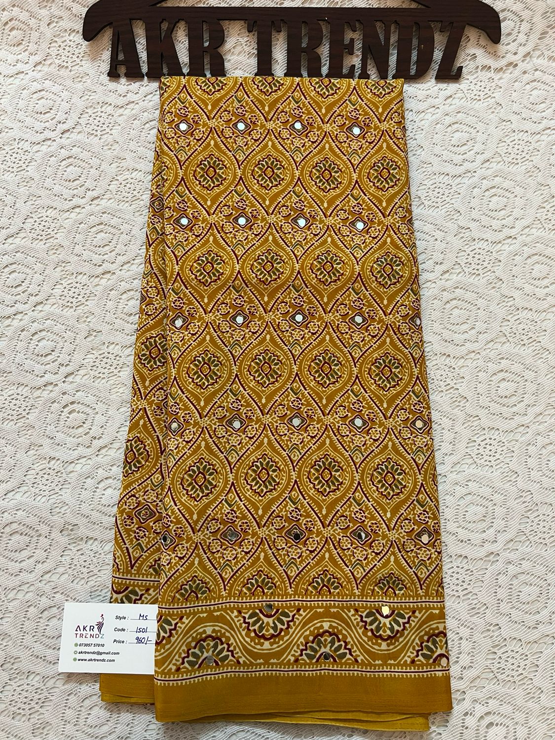 Mirror modal Silk Sarees