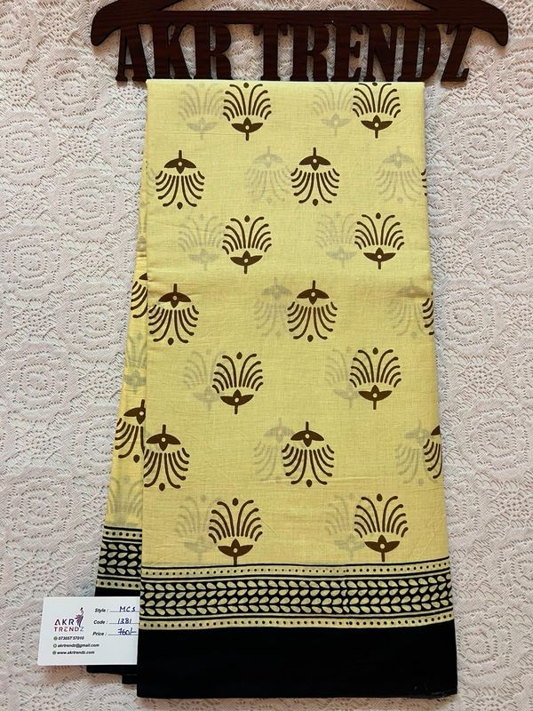Mul Cotton Sarees