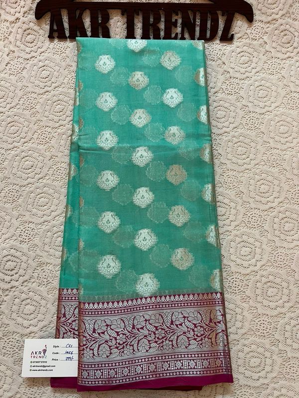 Chanderi Mix Silk Cotton Sarees