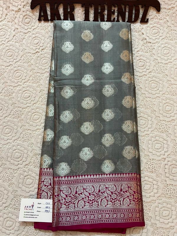 Chanderi Mix Silk Cotton Sarees