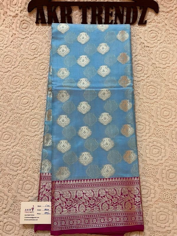 Chanderi Mix Silk Cotton Sarees