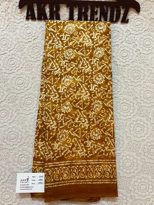 Printed Silk Sarees