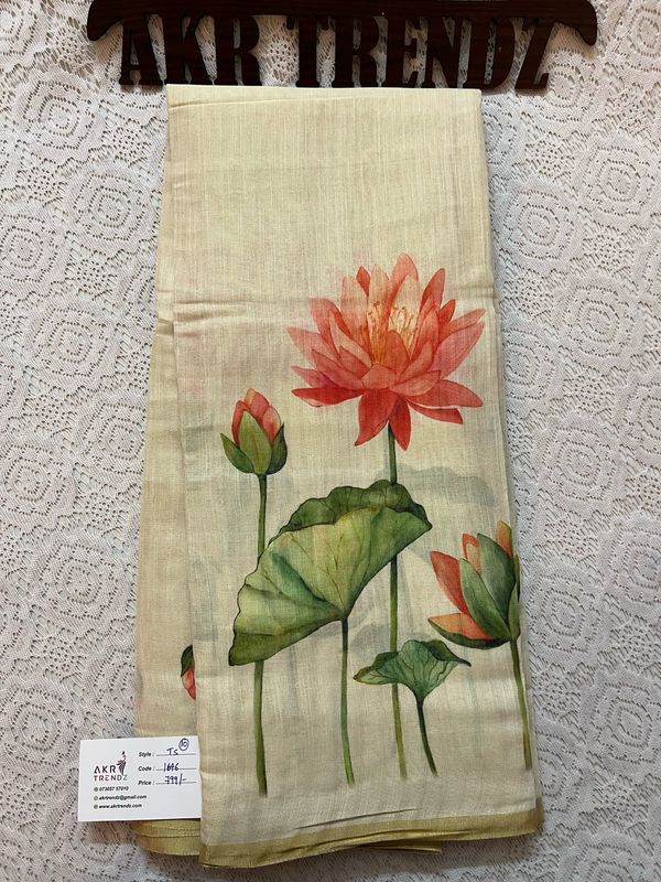 Soft Tissue Silk Sarees