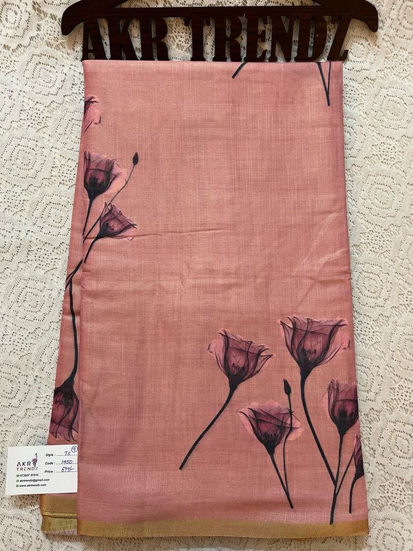 Soft Tissue Silk Sarees