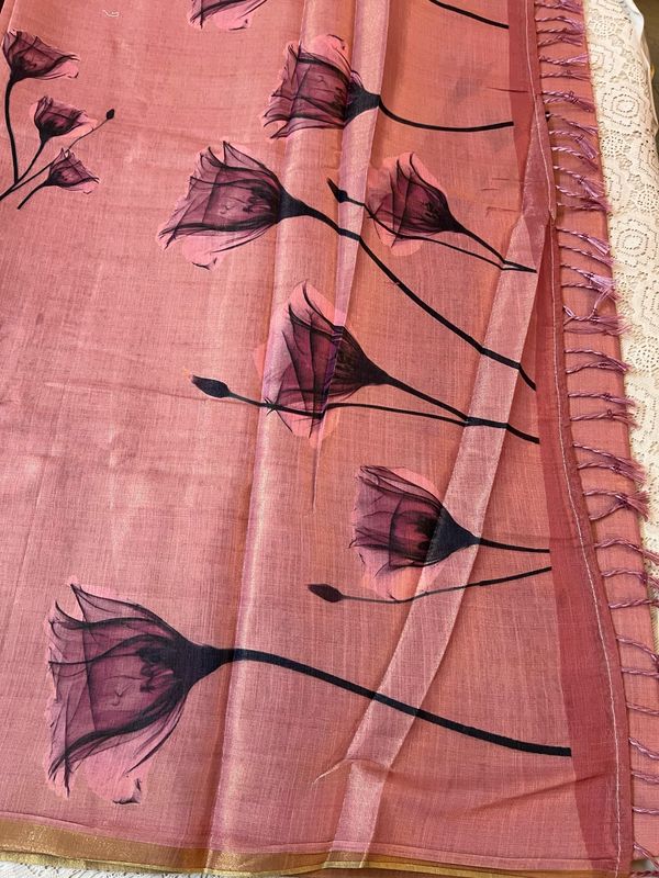 Soft Tissue Silk Sarees