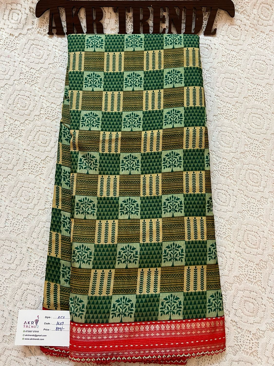 Kantha Work Soft Cotton Sarees