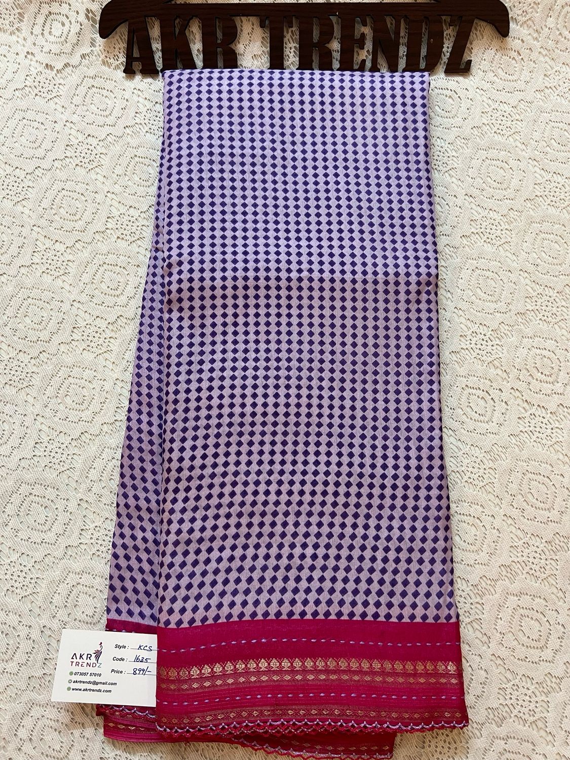 Kantha Work Soft Cotton Sarees