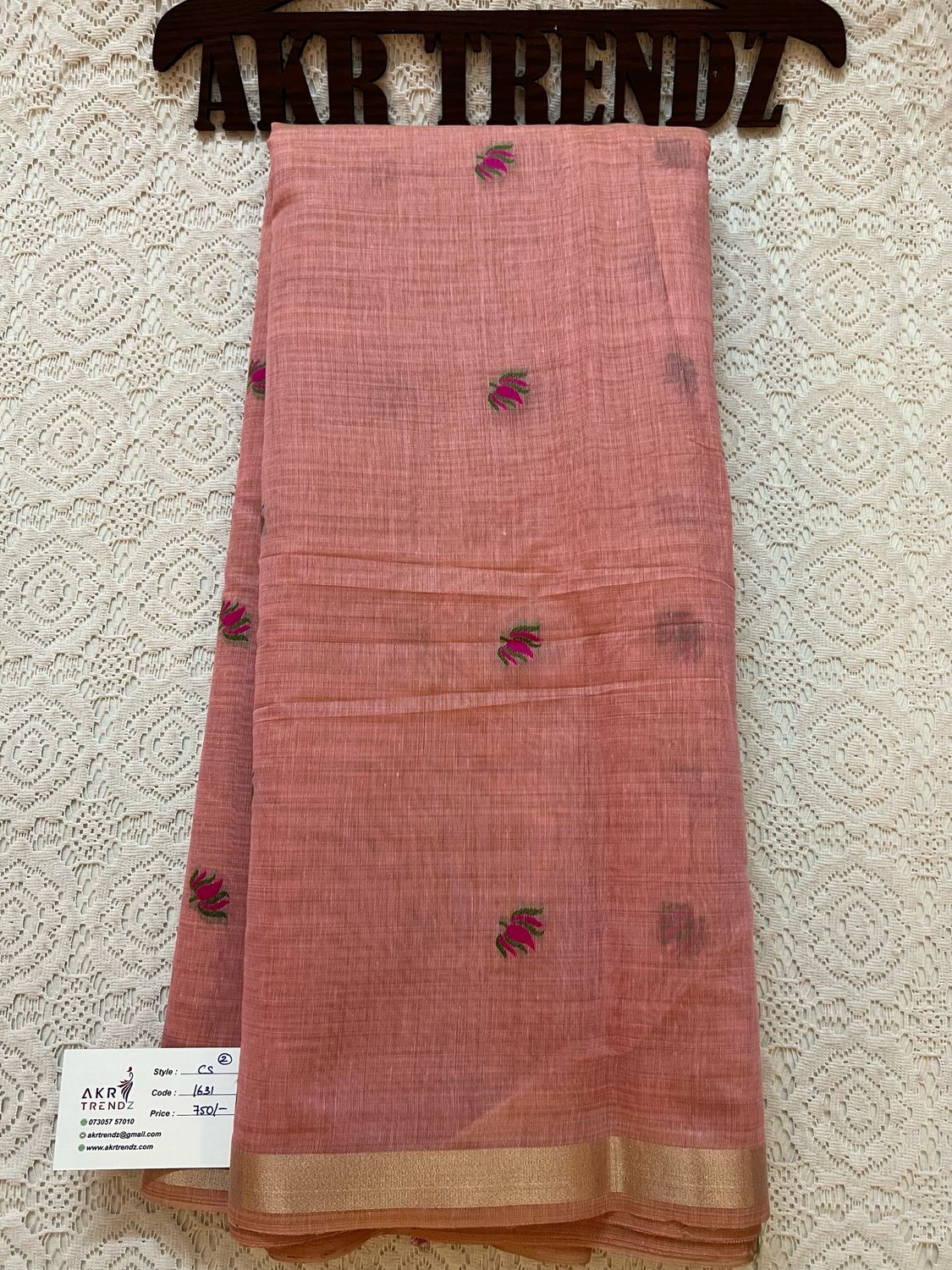Weaving Chanderi Cotton Sarees