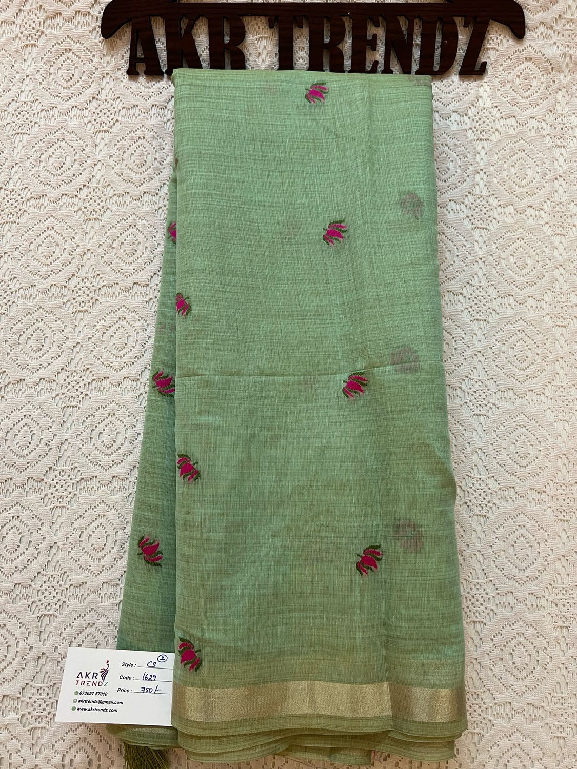 Weaving Chanderi Cotton Sarees