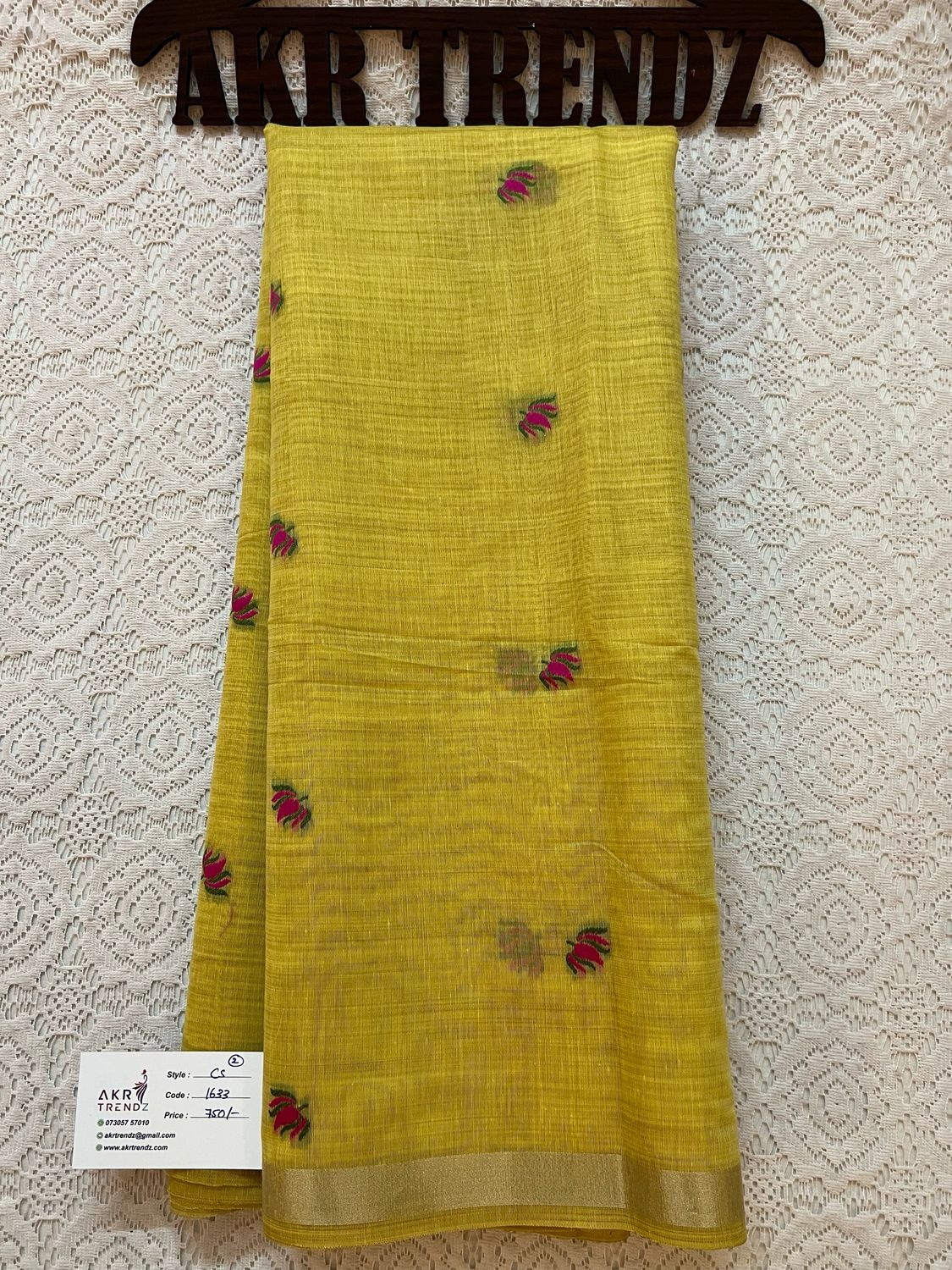 Weaving Chanderi Cotton Sarees