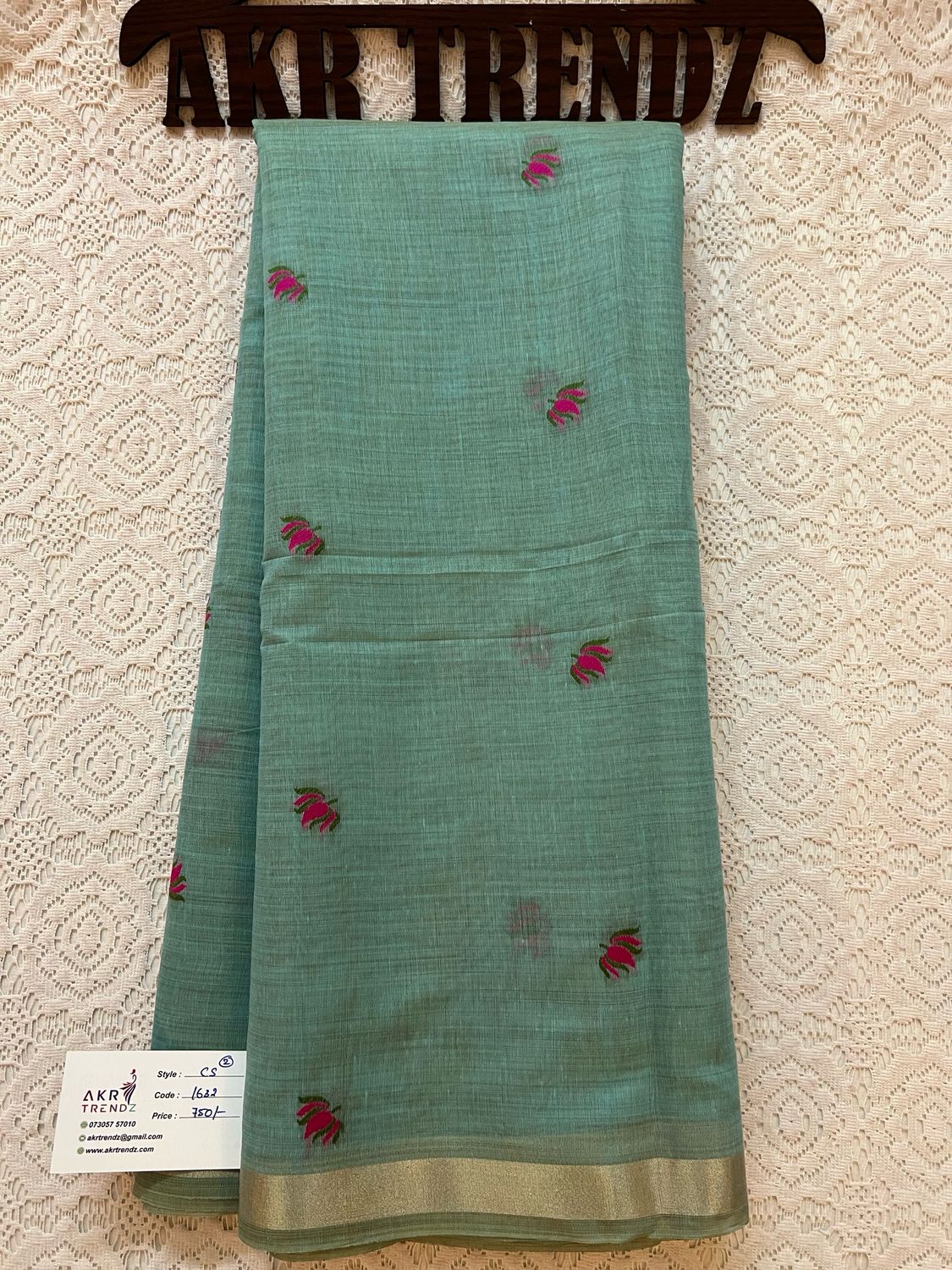 Weaving Chanderi Cotton Sarees