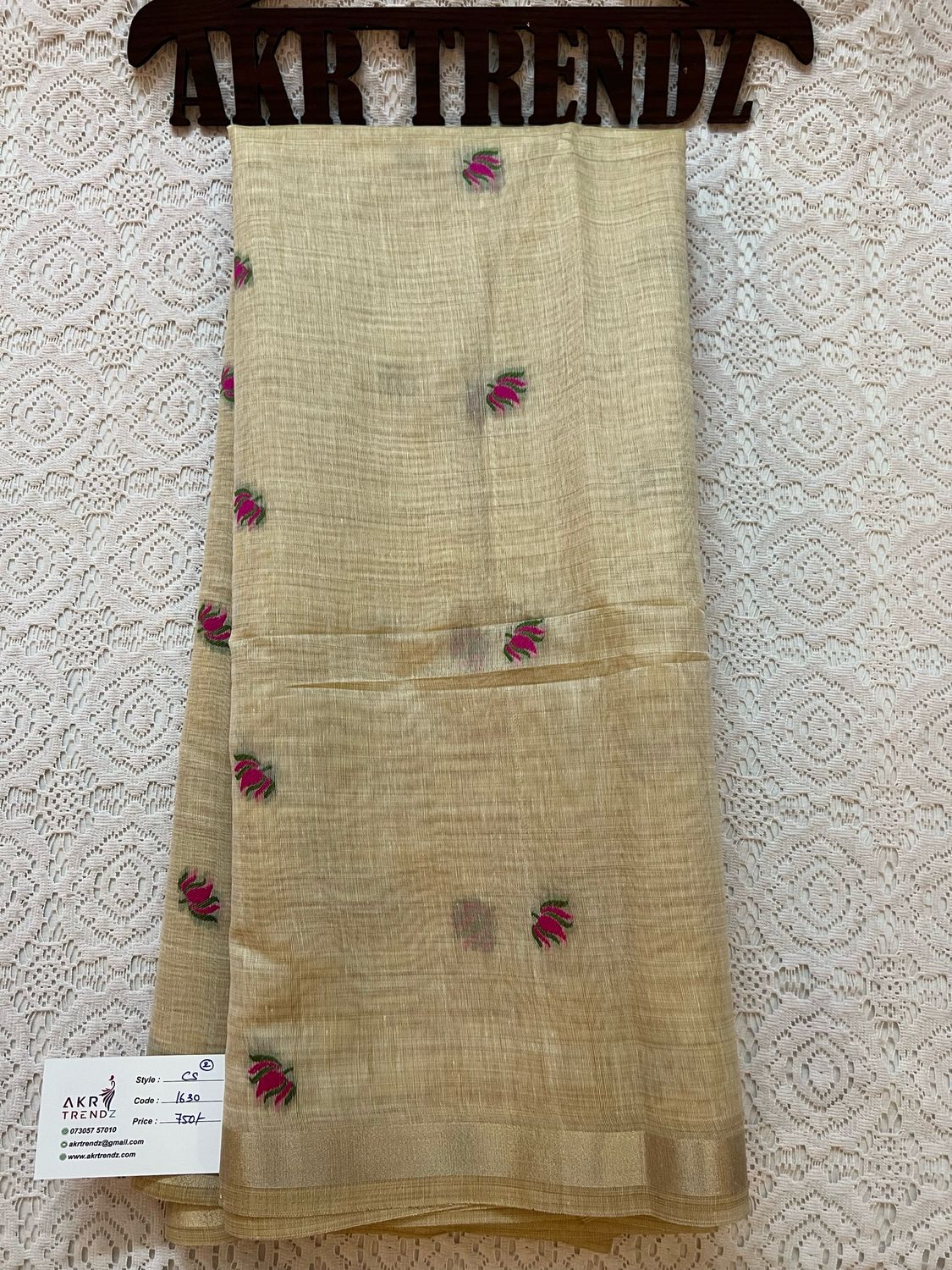Weaving Chanderi Cotton Sarees
