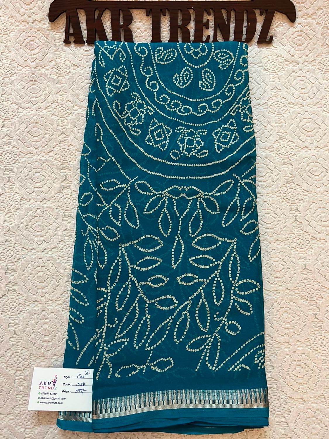 Thin border Georgette Sarees