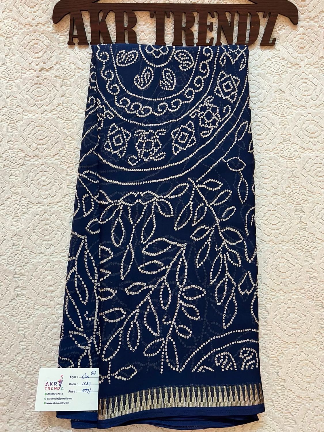 Thin border Georgette Sarees